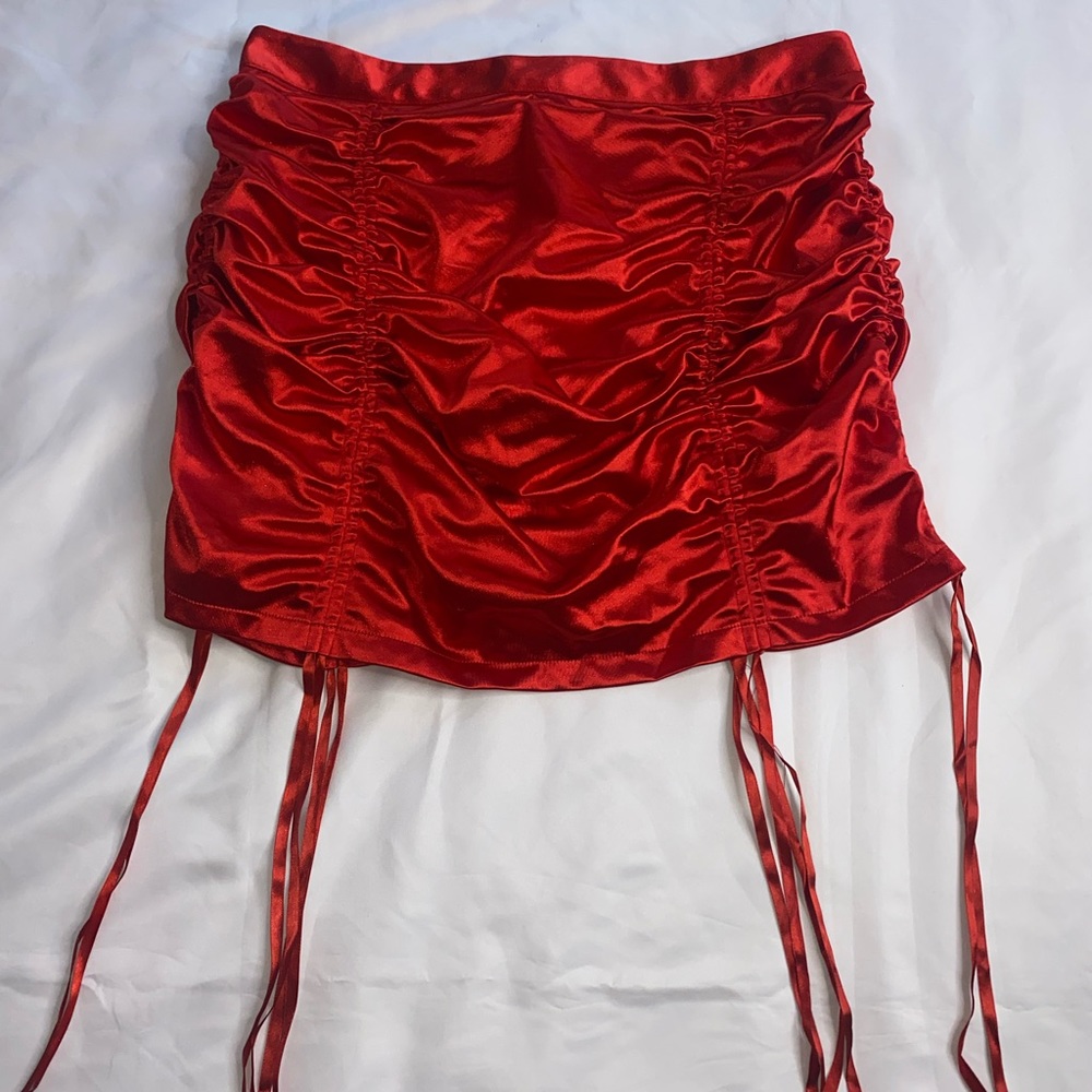 Dolls Kill red skirt